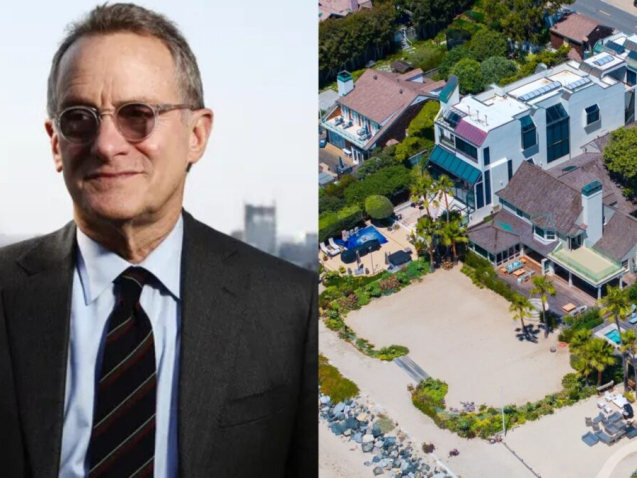 bilionario-e-megainvestidor,-howard-marks-coloca-a-venda-mansao-pe-na-areia-por-r$-192-milhoes